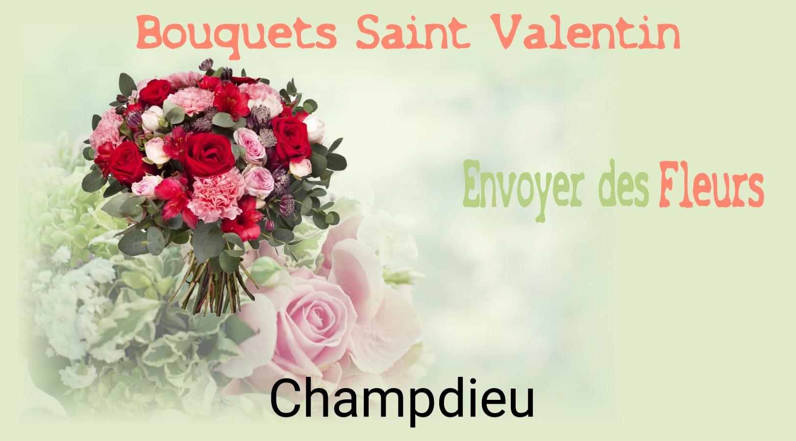 Roses de Saint-Valentin livrées à Champdieu
